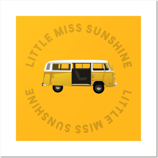 LITTLE MISS SUNSHINE Wall Art by JORDYGRAPH